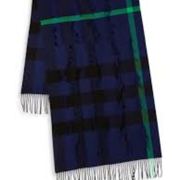 Burberry Fil Coupe Mega Check Scarf